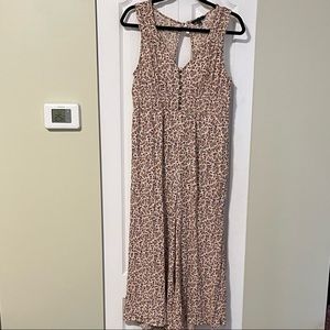 AEO M Boho Floral Jumpsuit